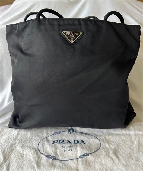 prada vintage tote|prada tote for sale.